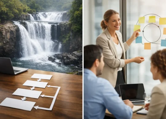 Waterfall vs agile management: cosa conviene